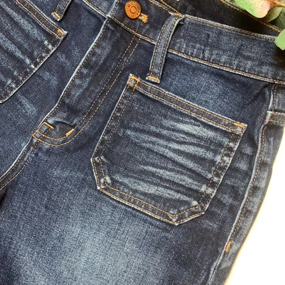 Madewell Cali Demi-Boot Jeans Patch Pocket Edition - Picture 8 of 13